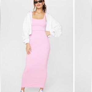 Fabletics Light Pink Maxi Skirt